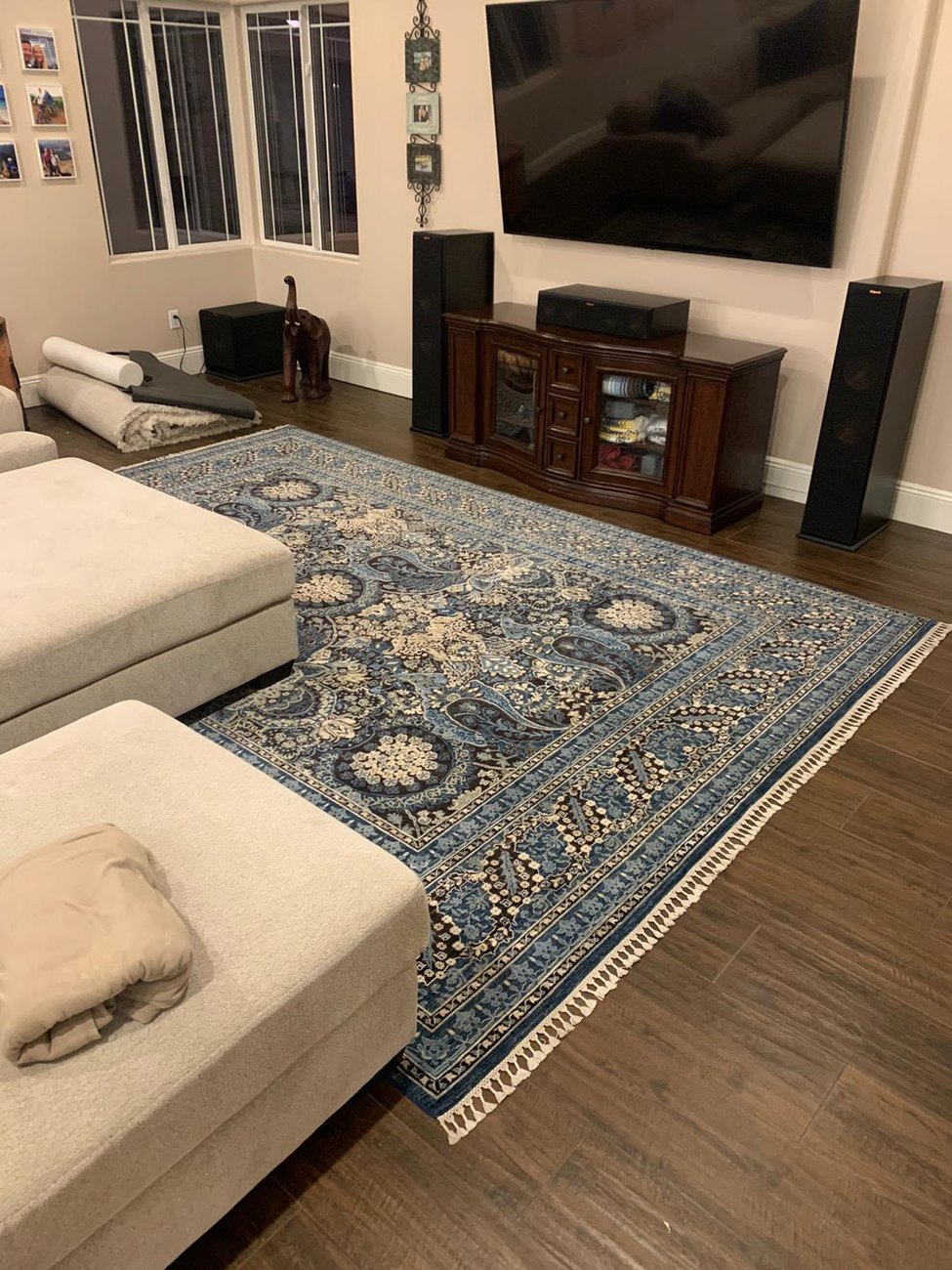 Handwoven Mir Boteh rug