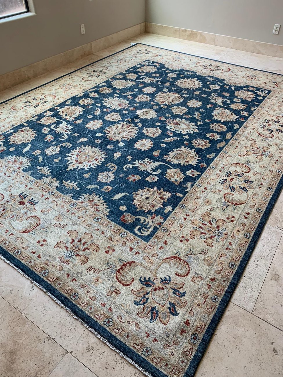 Handwoven Ziegler Sultanabad rug