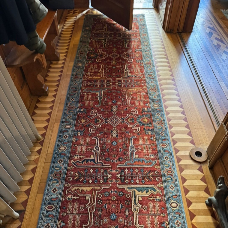 A hallway runner